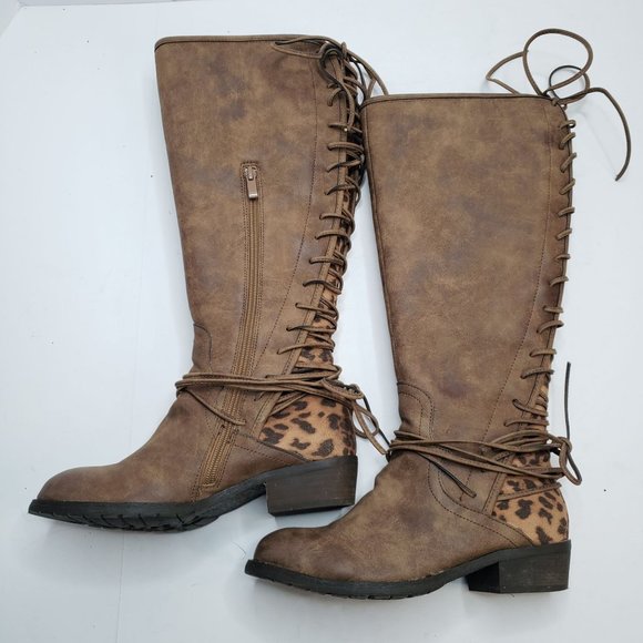 Lace Up Riding Boots - Picture 6 of 14